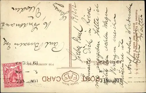 Ak London City England, Bank of England & Royal Exchange