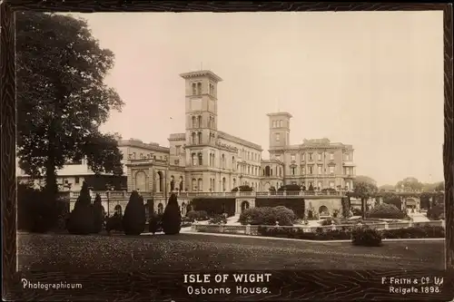 Ak Isle of Wight England, Osborne House