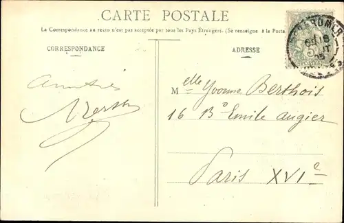 Ak Gérardmer Lothringen Vosges, Bureau des Postes et Télégraphes