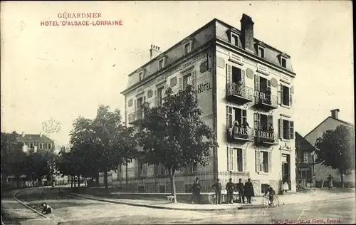 Ak Gérardmer Lothringen Vosges, Hotel d'Alsace Lorraine