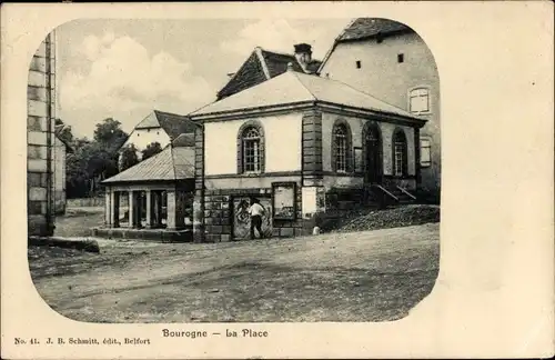 Ak Bourogne Belfort Beffert Beffort Territoire de Belfort, La Place