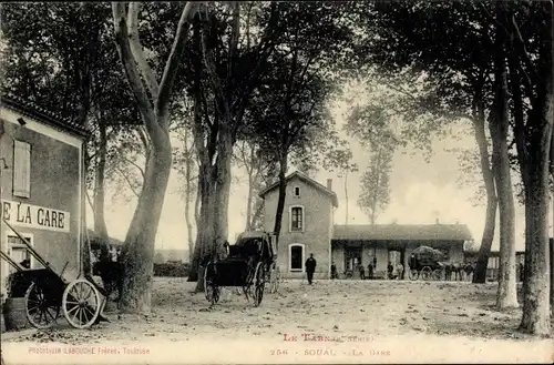 Ak Soual Tarn, la Gare