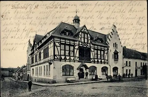 Ak Sternberg in Mecklenburg, Hotel de Russie