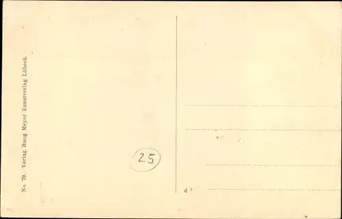 Ak Rostock in Mecklenburg Vorpommern, Alte Giebelhäuser am Hopfenmarkt, Handlung