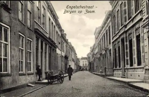 Ak Bergen op Zoom Nordbrabant Niederlande, Engelschestraat