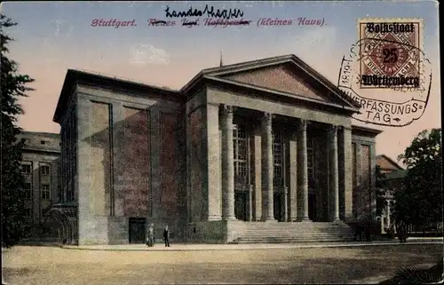 Ak Stuttgart in Württemberg, Landestheater