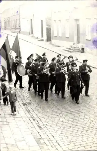 Foto Ak Plau am See Mecklenburg, Musikkapelle