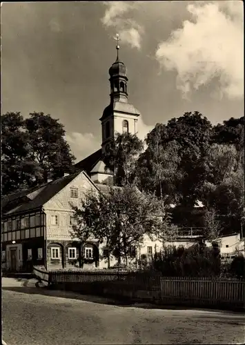 Ak Großschönau in der Oberlausitz Sachsen, Kirche