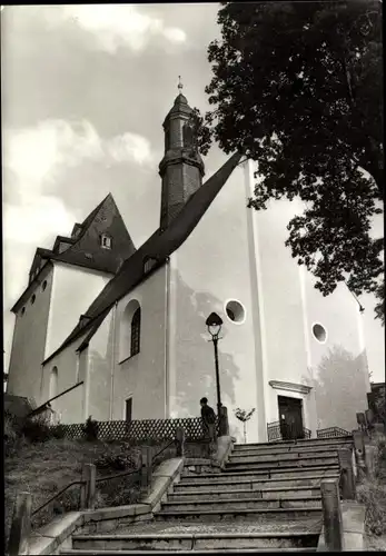 Ak Ehrenfriedersdorf im Erzgebirge, Wehrkirche St. Niklas