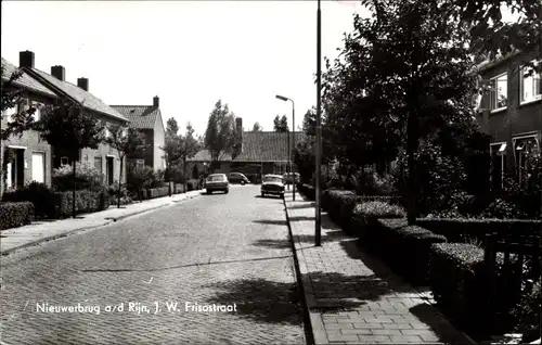 Ak Nieuwerbrug Südholland, J.W. Frisostraat