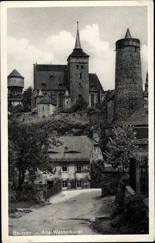 Ak Bautzen in der Oberlausitz, Alte Wasserkunst