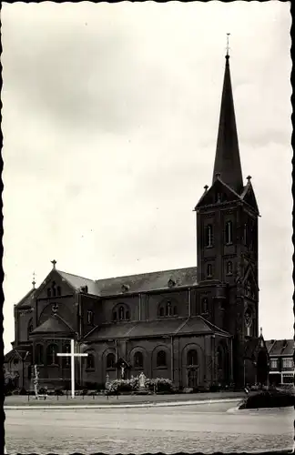 Ak Paal Flandern Limburg, Zijzicht van de Kerk