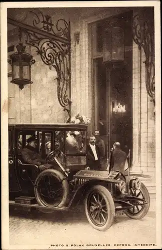 Ak Bruxelles Brüssel, Rentrée du Bourgmestre Max Parmi le 17 Nov 1918, Automobil