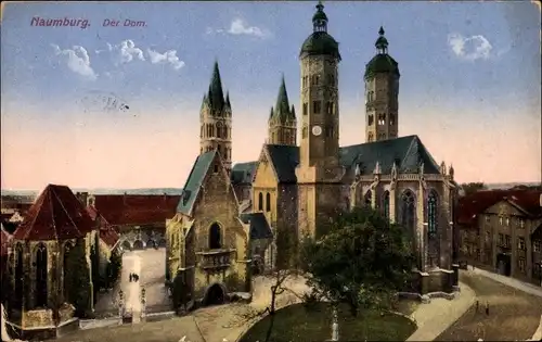 Ak Naumburg an der Saale, Der Dom