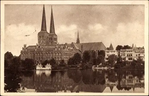 Ak Hansestadt Lübeck, Dom und Museum