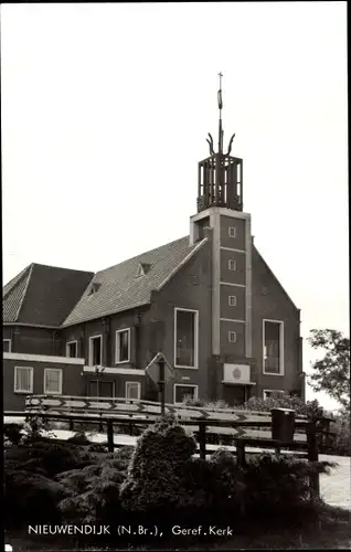 Ak Nieuwendijk Nordbrabant, Geref. Kerk