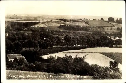 Ak Wittem Limburg Niederlande, Panorama Gulpenerberg