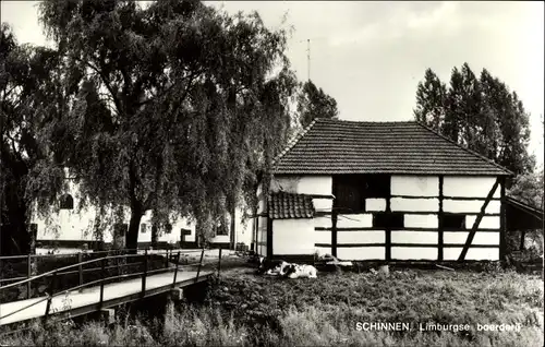 Ak Schinnen Limburg Niederlande, Limburgse boerderij