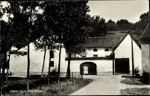 Ak Simpelveld Limburg Niederlande, Oude Molen