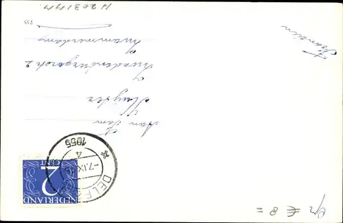 Ak Delfzijl Groningen, Ned. Herv. Kerk