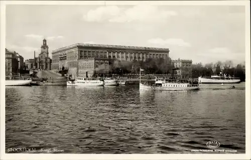 Ak Stockholm Schweden, Kongl. Slottet