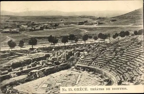 Ak Griechenland, Theatre de Dionysos