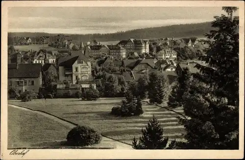 Ak Oberhof im Thüringer Wald, Panorama vom Parkhotel Wünscher