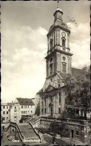 Ak Gera in Thüringen, Salvatorkirche