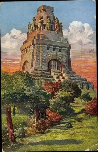 Ak Leipzig, Völkerschlachtdenkmal