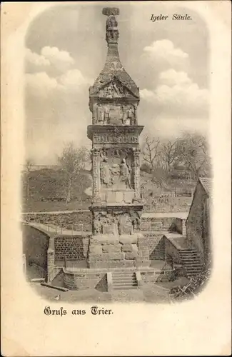 Ak Igel an der Mosel, Säule