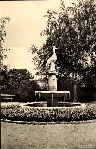 Ak Meißen an der Elbe, Kändlerbrunnen