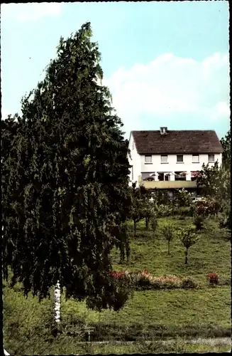 Ak Schömberg im Schwarzwald Württemberg, Cafe Bauer