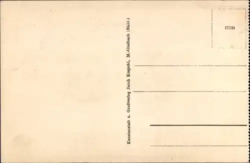 Ak Monschau Montjoie in der Eifel, Rurpartie mit Kapellchen