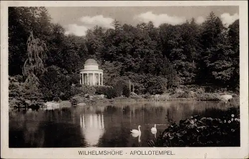 Ak Bad Wilhelmshöhe Kassel in Hessen, Apollotempel