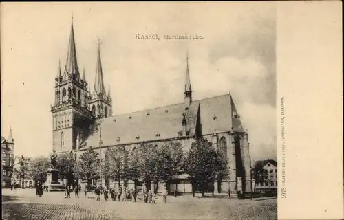 Ak Kassel in Hessen, Martinskirche