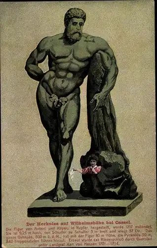 Ak Bad Wilhelmshöhe Kassel in Hessen, Herkules