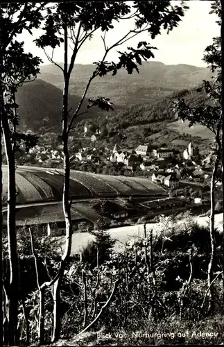 Ak Adenau in der Eifel, Panorama vom Nürburgring