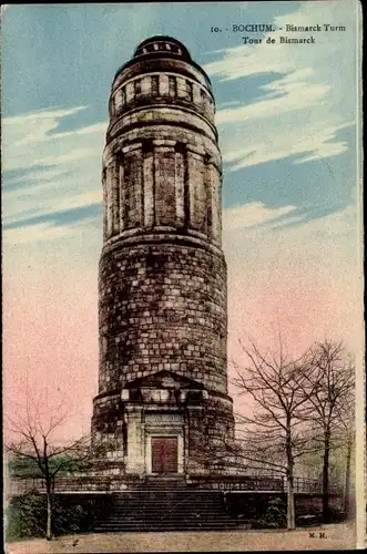 Ak Bochum im Ruhrgebiet, Bismarck Turm