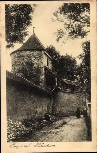 Ak Isny im Allgäu, Pulverturm