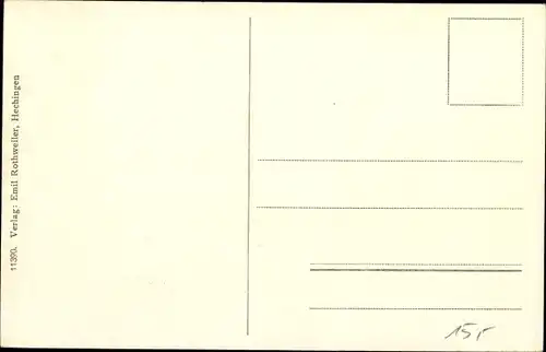 Ak Hechingen, Obertorplatz