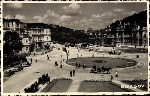 Ak Brașov Brassó Kronstadt Rumänien, Platz