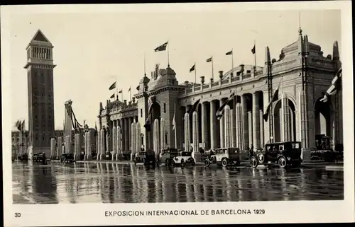 Ak Exposicion Internacional de Barcelona 1929, Palacio de Comunicaciones