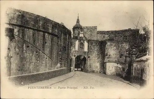 Ak Hondarribia Fuenterrabia Baskenland, Puerta Principal