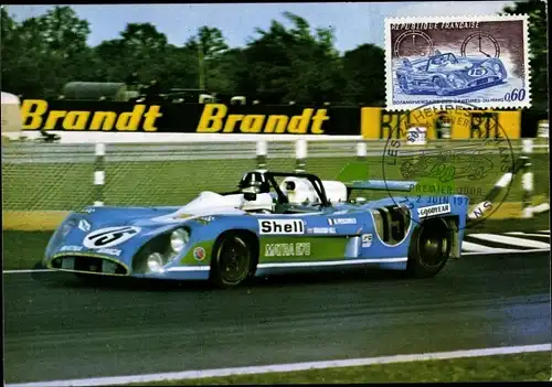 Maximum Ak 24 Heures du Mans 1972, Matra 15, Rennwagen, Shell, Premier Jour 2 Juin 1973