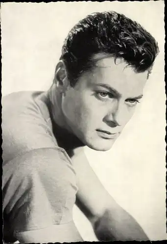 Ak Schauspieler Tony Curtis, Portrait