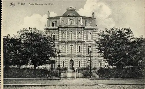 Ak Mons Wallonien Hennegau, Ecole Normale de l'Etat