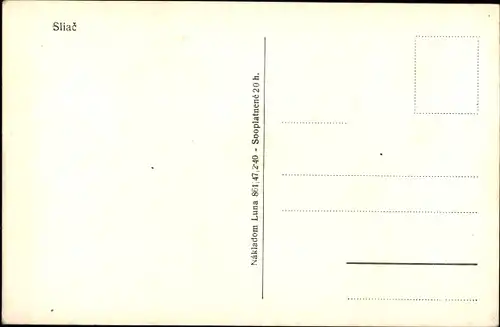 Ak Sliač Szliács Slowakei, Ortsansichten