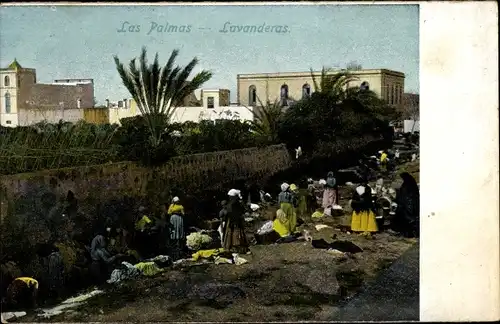 Ak Las Palmas de Gran Canaria Kanarische Inseln, Lavanderas