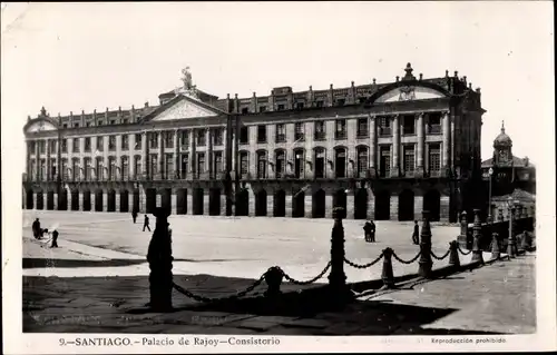 Ak Santiago de Compostela Galicien Spanien, Palacio de Rajoy