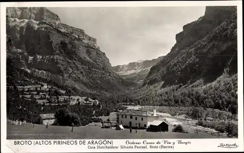 Ak Broto Aragonien, Casas de Viu y Berges, Altos Pirneos de Aragon